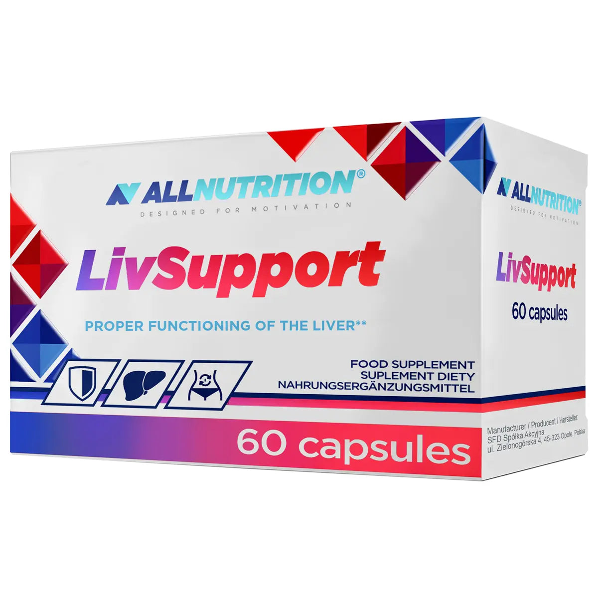 ALLNUTRITION LIVSUPPORT 60 kap ALLNUTRITION