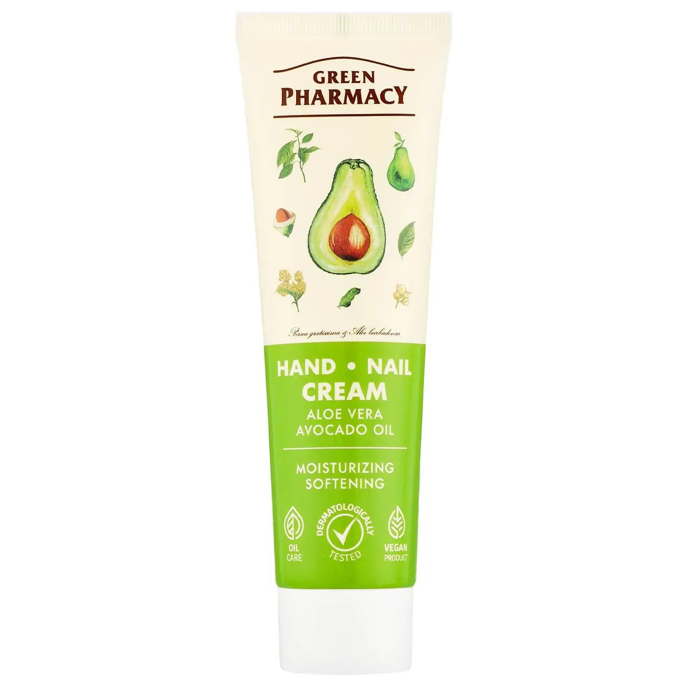 GREEN PHARMACY Hand and nail cream Aloe and avocado oil 100 ml GREEN PHARMACY