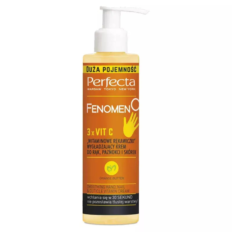 PERFECTA Fenomen C Smoothing Cream for Hands, Nails and Cuticles - Vitamin Gloves 195 ml PERFECTA