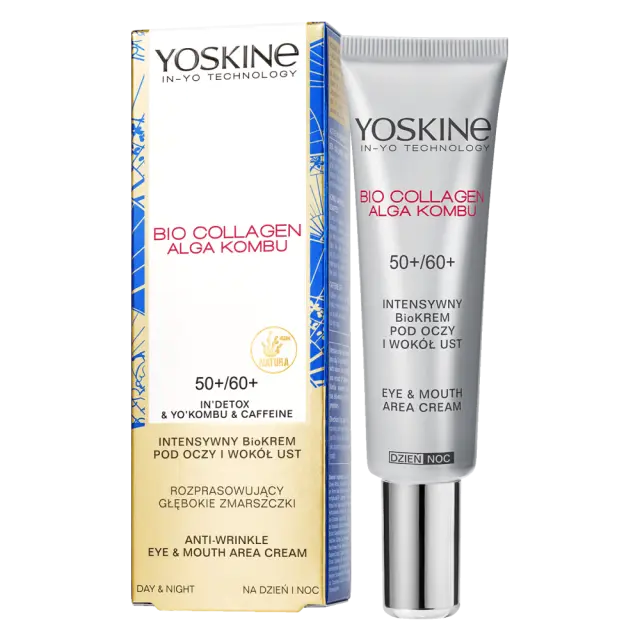 YOSKINE Bio Collagen 50+/60+ Anti-Wrinkle Eye & Lip Contour Bio-Cream 15 ml YOSKINE
