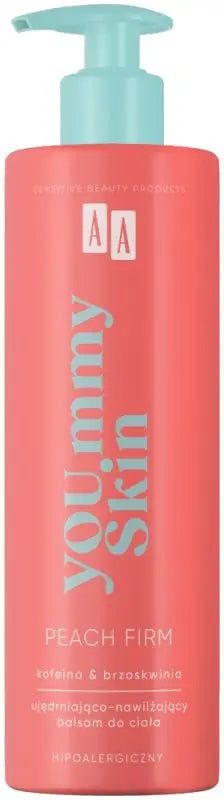 compare product AA YOU.mmy Skin Peach Firm trimmiv ja niisutav kehapiim 400 ml