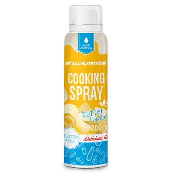 compare product ALLNUTRITION COOKING SPRAY 200 ml BUTTER