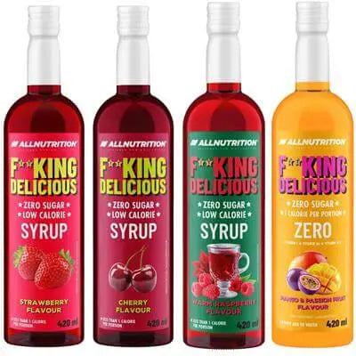 ALLNUTRITION FITKING DELICIOUS SYRUP ZERO 420 ml ALLNUTRITION