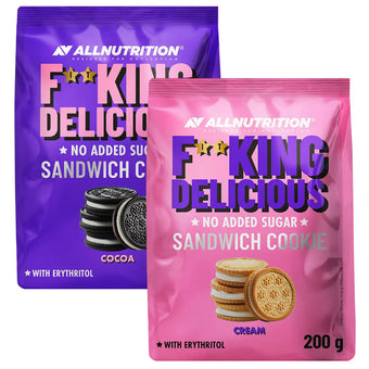 compare product ALLNUTRITION Fitking Delicious Sandwich Cookie 200g