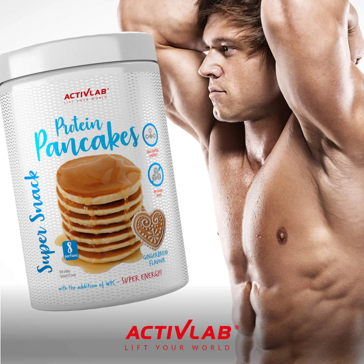 ActivLab - Super Snack Protein Pancakes (jar 400 g) ActivLab
