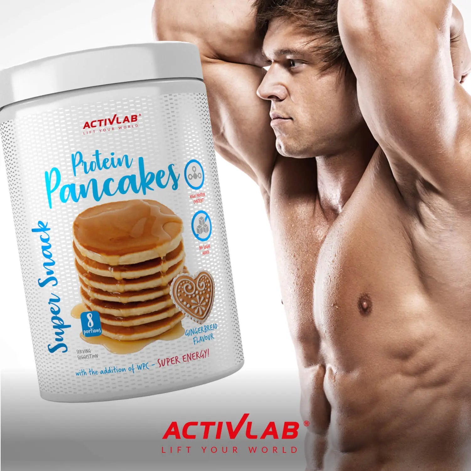 ActivLab - Super Snack Protein Pancakes (jar 400 g) ActivLab