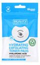 Beauty Formulas Exfoliating Toner Pads with Hyaluronic Acid – 30 pcs BEAUTY FORMULAS
