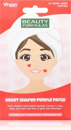 compare product Beauty Formulas Hydrocolloid Heart-Shaped Blemish Patches  24 pcs