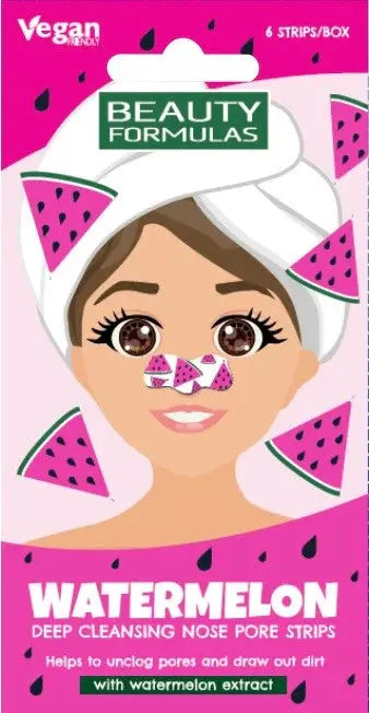 compare product Beauty Formulas Nose Pore Strips Watermelon – 6 pcs
