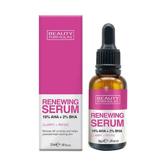 compare product Beauty Formulas uuendav näoseerum 10% AHA + 2% BHA 30 ml