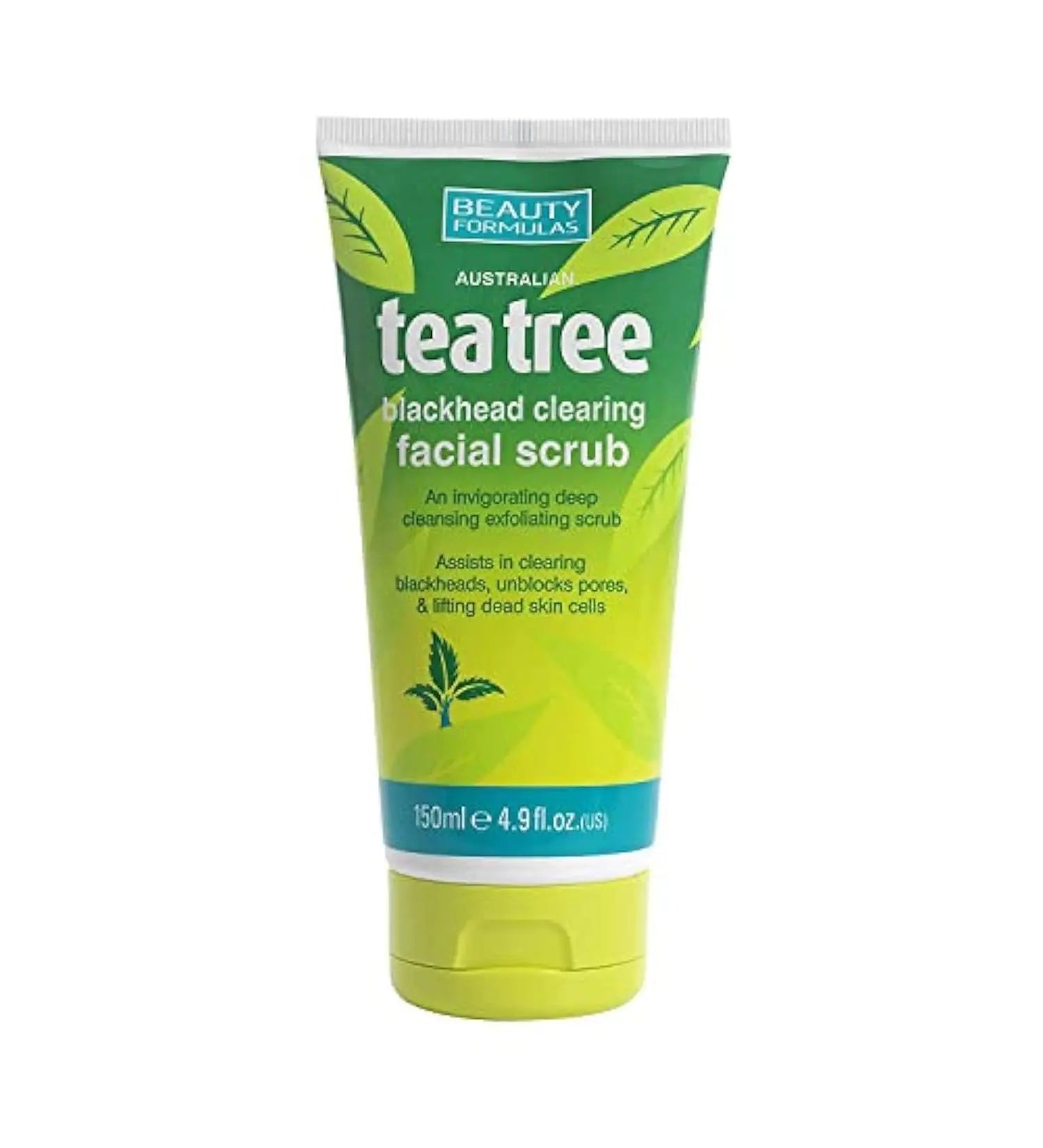 Beauty Formulas Tea Tree Cleansing Facial Scrub  150 ml BEAUTY FORMULAS
