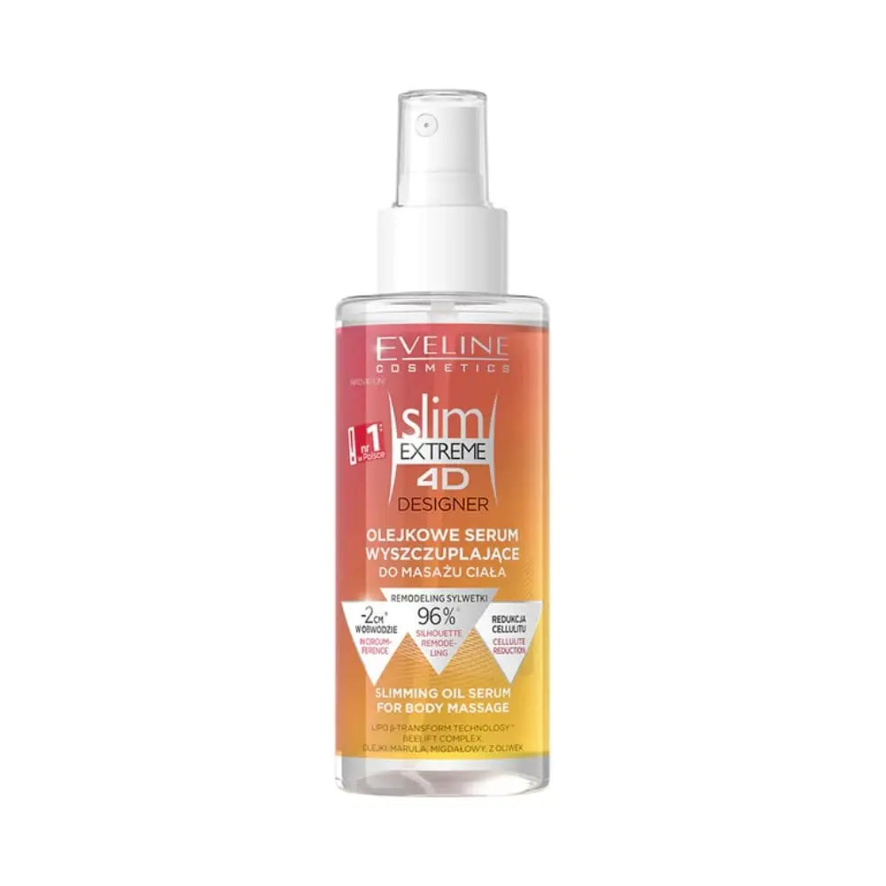 EVELINE Slim Extreme 4D Designer Slimming Massage Oil Serum 150 ml Eveline