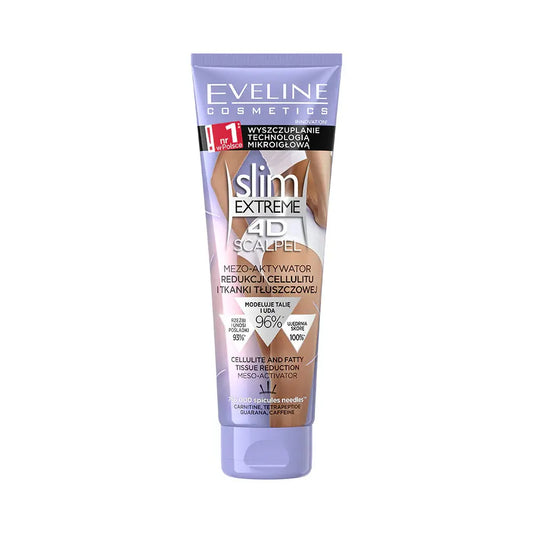 EVELINE Slim Extreme 4D Scalpel Meso-Activator for Cellulite and Fat Reduction 125 ml Eveline
