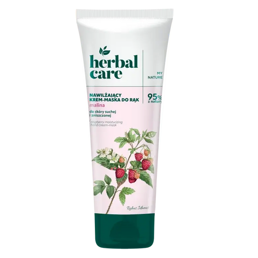 FARMONA Herbal Care Moisturizing Hand Cream-Mask Raspberry 100 ml FARMONA