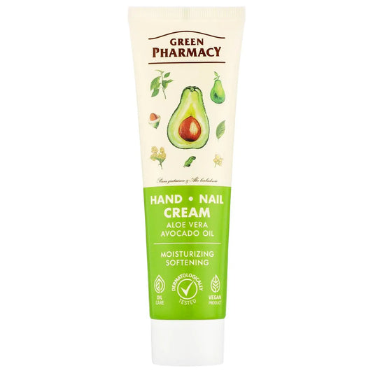 GREEN PHARMACY Hand and nail cream Aloe and avocado oil 100 ml GREEN PHARMACY