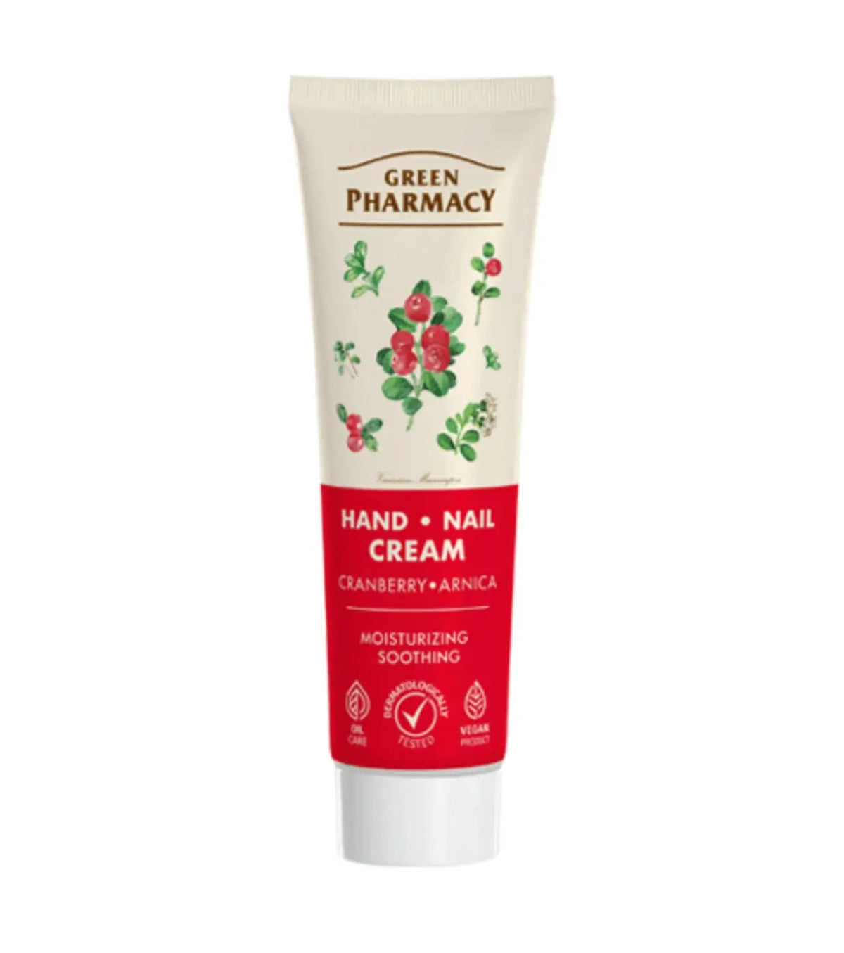 GREEN PHARMACY Hand and nail cream Cranberry and Arnika 100 ml GREEN PHARMACY