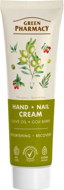 GREEN PHARMACY Hand and nail cream Olive oil and goji berries 100 ml GREEN PHARMACY