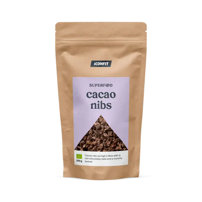ICONFIT Superfoods Organic Raw Cacao Nibs 200g ICONFIT