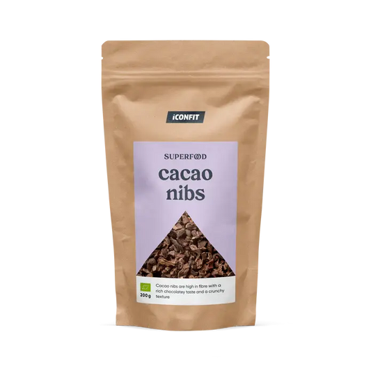 ICONFIT Superfoods Organic Raw Cacao Nibs 200g ICONFIT
