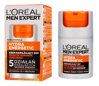compare product LOREAL Men Expert Hydra Energetic väsimusvastane niisutaja 25+ 50 ml