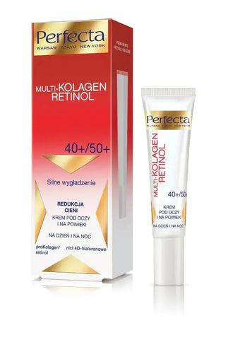compare product PERFECTA Multi-Collagen Retinol 40+/50+ silma- ja silmalaukreem – siluv ja tumedaid silmaaluseid vähendav 15 ml