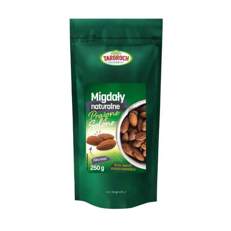 Roasted Salted Almonds 250 g Targroch