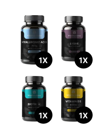 compare product VitalHarmony Skin, Hair, and Wellness Bundle