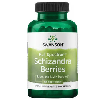 compare product Swanson Full Spectrum Schizandra Berries - 90 kapslit