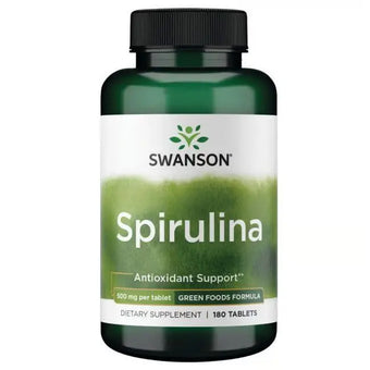 compare product Swanson Spirulina - 180 tabletti