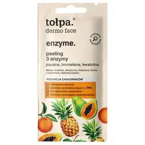 compare product TOŁPA Dermo Face ensüümkoorija näole – 3 ensüümi – mustpeade vähendamine 8 ml