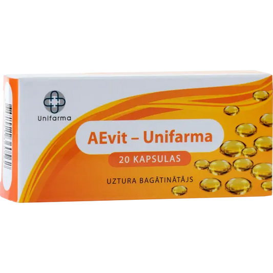 Unifarma Herbals AEVIT 20 caps Unifarma Herbals
