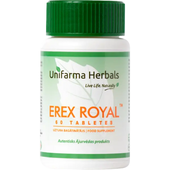 compare product Unifarma Herbals Erex Royal 60 tab.