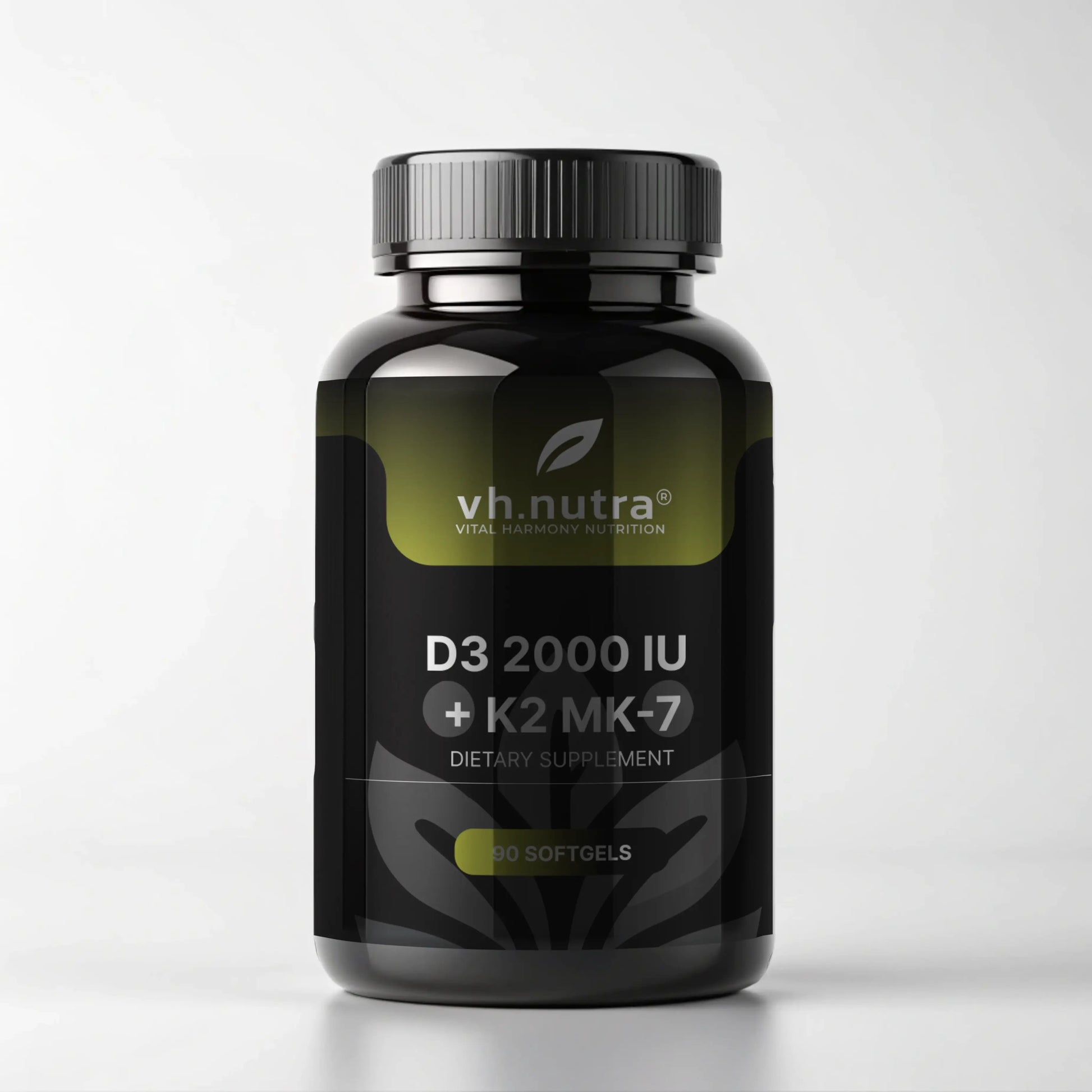 VH.Nutra D3 2000 IU + K2 MK-7- 90 softgels VitalHarmony