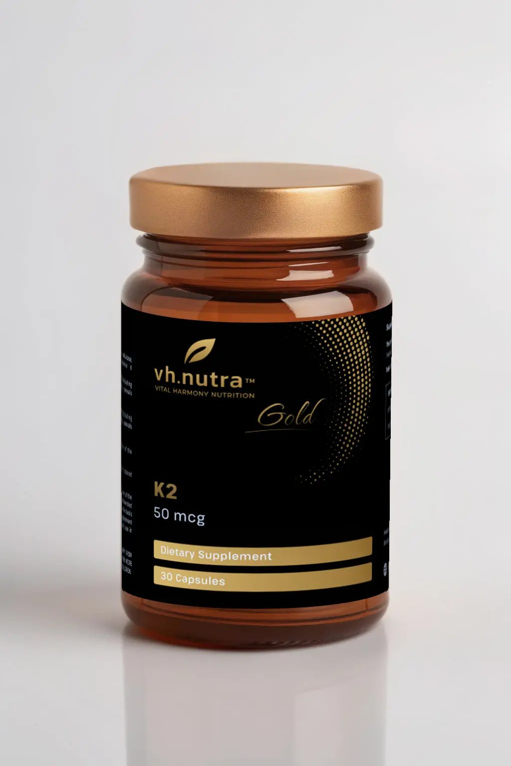 VH.Nutra Vitamin K2 MK-7 50 µg — 30 capsules VitalHarmony