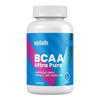 compare product Vplab BCAA 2:1:1 Ultra Pure 120 caps